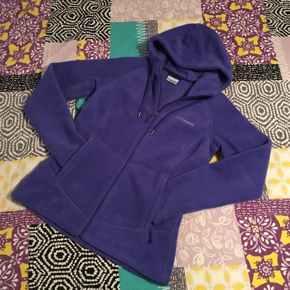 womens columbia fleece jacket with hood